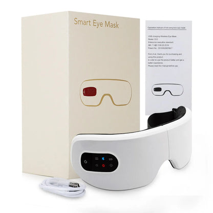 USB Recharged Foldable Smart Eye Massager