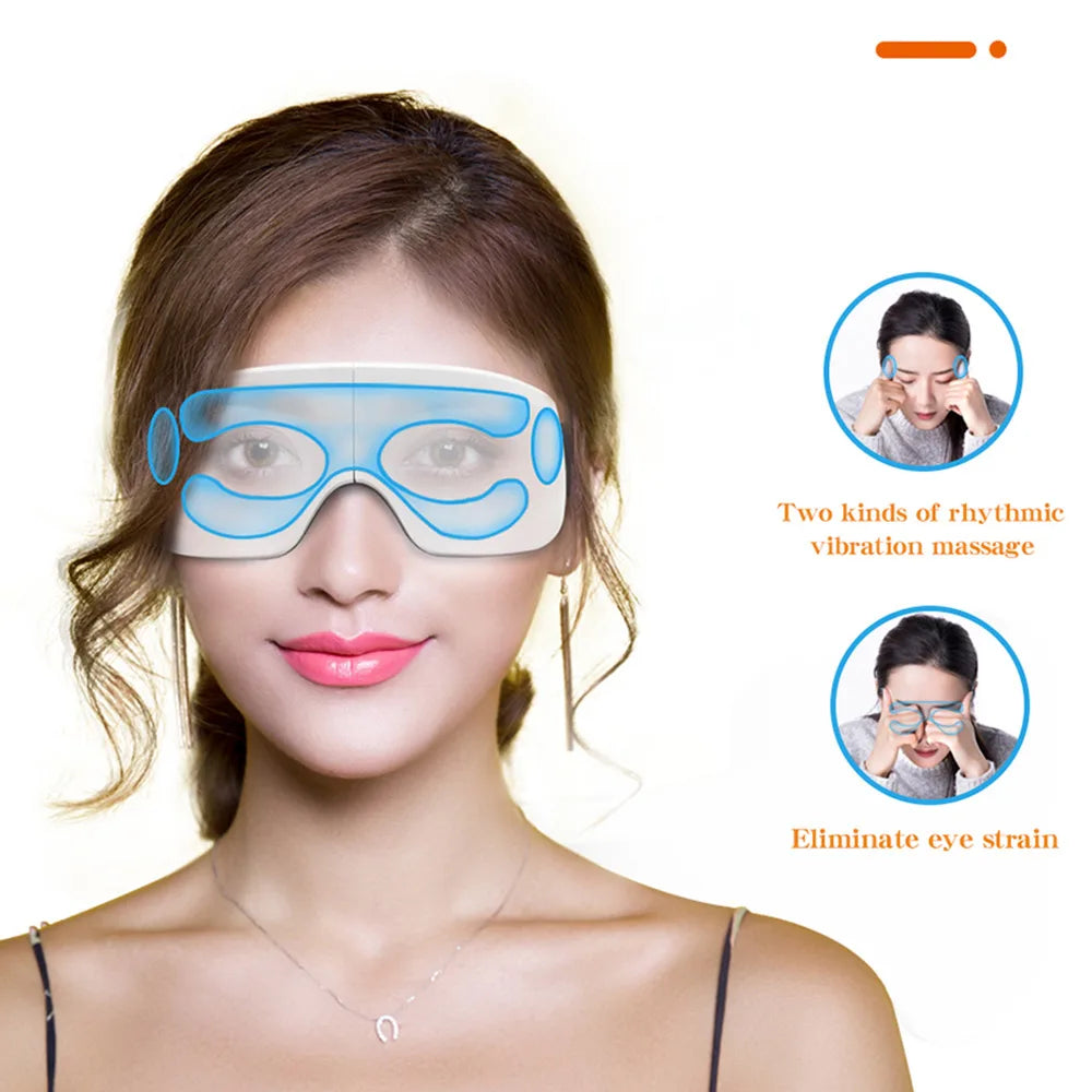 USB Recharged Foldable Smart Eye Massager