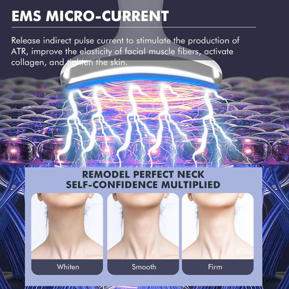 RF Ice and Hot Compress Facial Massager