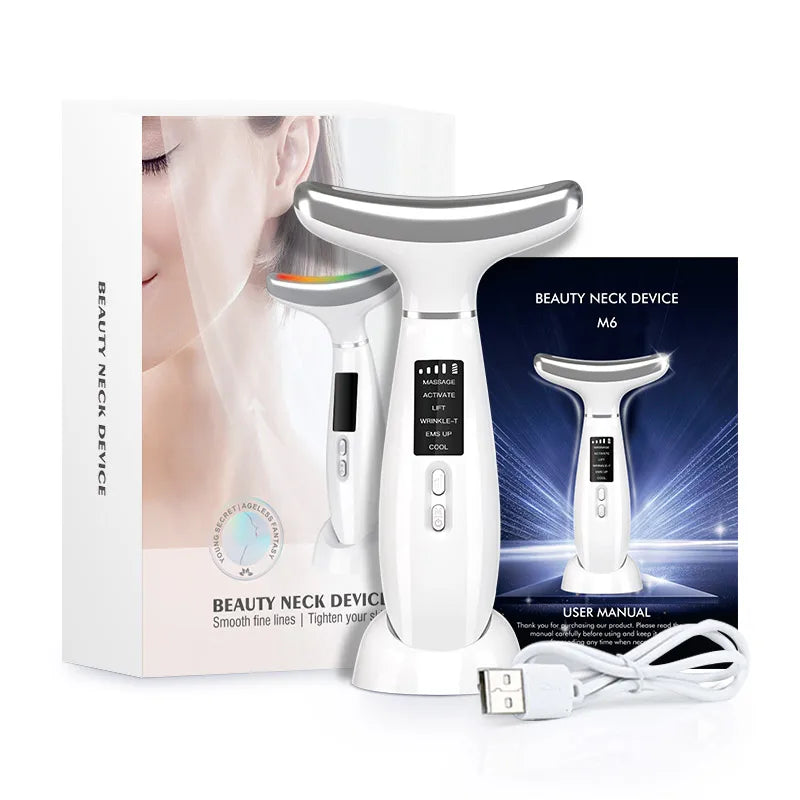 RF Ice and Hot Compress Facial Massager