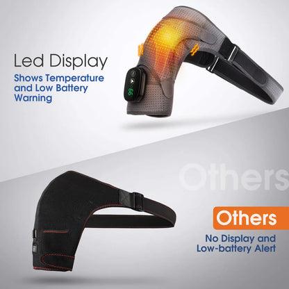 Premium Heated Shoulder Brace with LED Display