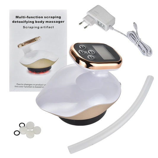 Electric Vacuum Cupping Infrared Heating Therapy Massager