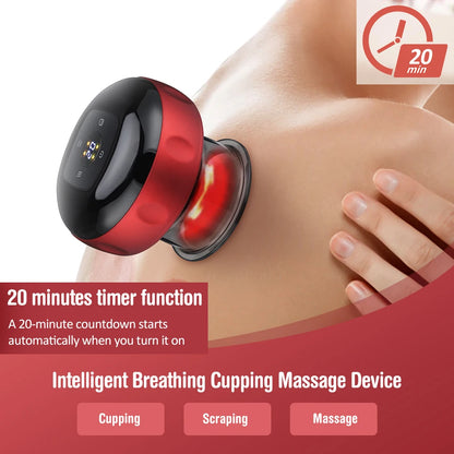 Electric Vacuum Cupping Massager 3-in-1 – Innovative Body Care Solution